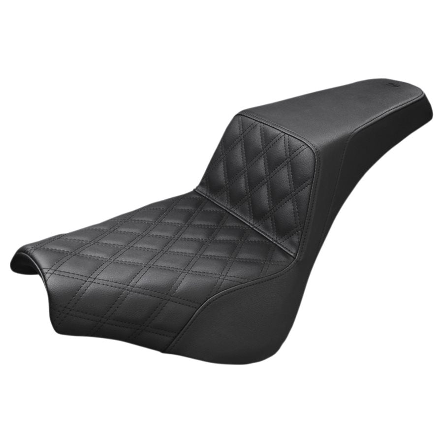 Saddlemen Step-Up Seat 2018-24 FXBB/FXBBS/FXST - Black Front