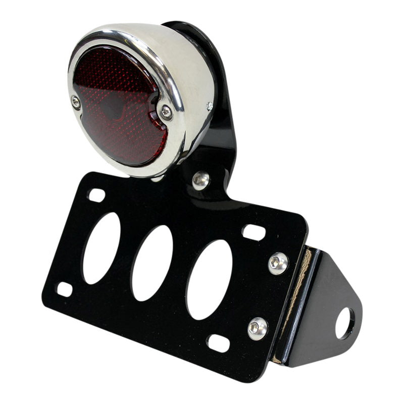 TC Bros. enthusiasts can enhance their Harley-davidson motorcycles with the TC Bros. 33 Ford Replica Side Mount Tail Light/License Plate Bracket, ensuring a stylish and functional solution for their Motorcycle License Plate.