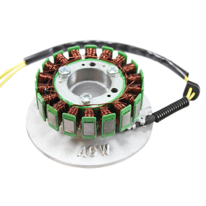 An XS-Charge™ XS650 Permanent Magnet Alternator Kit PMA (Fits All Years) with wires and a charging system.