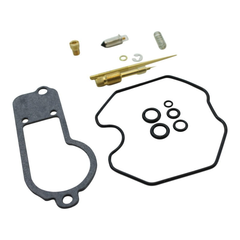 A 1976-1978 Honda CB750A carb rebuild kit with gaskets and seals from K&L.