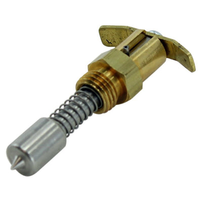 A brass screw for the S&S Choke Knob Enrichment Device For Super E & G Carburetors on a white background.