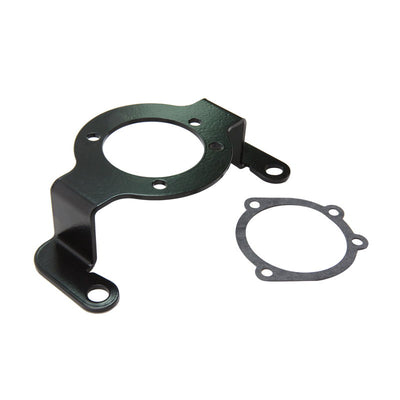 A TC Bros black gasket for an engine mount.