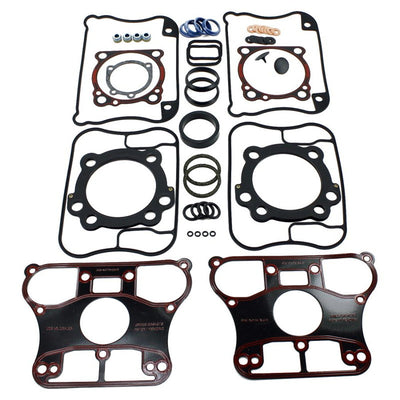 A James Top End Gasket Set for a Sportster XL motorcycle engine, proudly Made in the USA by James Gaskets.
