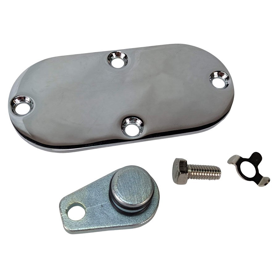 A Moto Iron® 1991-2005 Harley Dyna FXD Mid Control Blockoff Kit is perfect for Harley Dyna motorcycles.