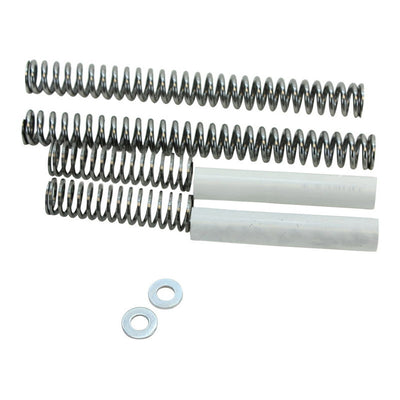A set of Progressive Suspension Drop In Front Fork Lowering Kit Fits Dyna 1994/2005 (Except FXDWG) #10-2001 on a white background.