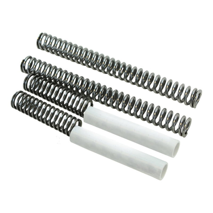 A set of four Drop In Front Fork Lowering Kit Fits Dyna 1994/2005 (Except FXDWG)