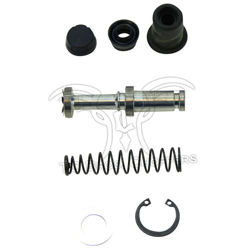 A handy K&L Front Master Cylinder Rebuild Kit for Yamaha XS650, SR500, XS500, XS400, XS360 models containing a front master cylinder spring.