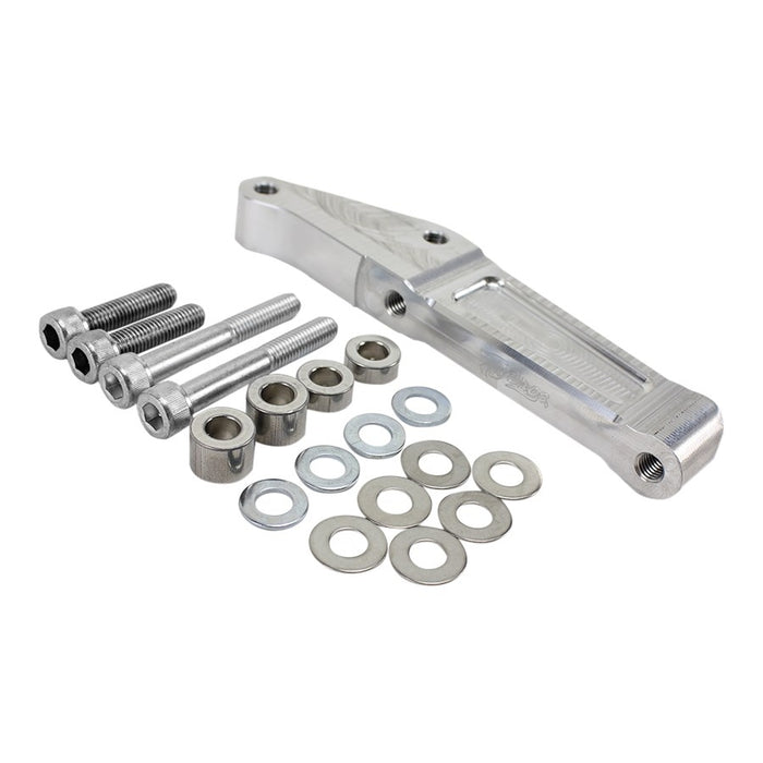 A set of bolts, nuts, and washers for the TC Bros. Front Radial Brake Bracket 2000-17 Harley Stock Rotor suitable for sportbike calipers and OEM Harley calipers.
