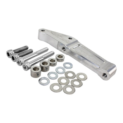 A set of bolts, nuts, and washers for the TC Bros. Front Radial Brake Bracket 2000-17 Harley Stock Rotor suitable for sportbike calipers and OEM Harley calipers.