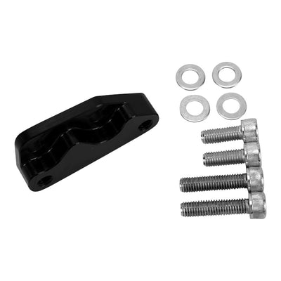 A set of bolts and screws for a TC Bros. Black Axial Brembo Front RH Bracket 2000-2007 Harley 12.6in Rotor.