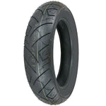 A Shinko SR777 Rear Motorcycle Tire 130/90-16, an affordable alternative for cruisers, on a white background.