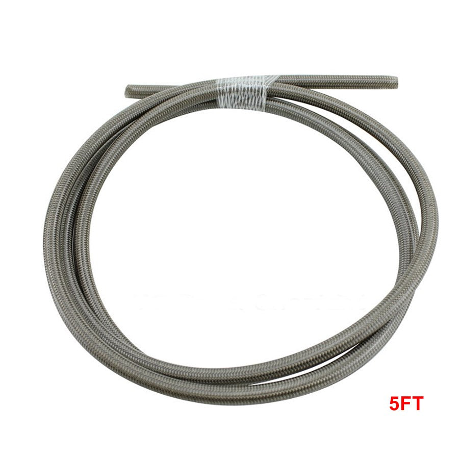 Clear Coated Stainless Braided Brake Hoses / Lines (set)