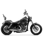A black Two Brothers motorcycle with a racing experience on a white background.