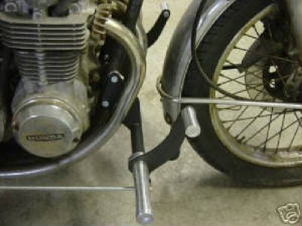 A picture of a TC Bros. Honda CB550-CB500 Forward Controls Kit motorcycle.