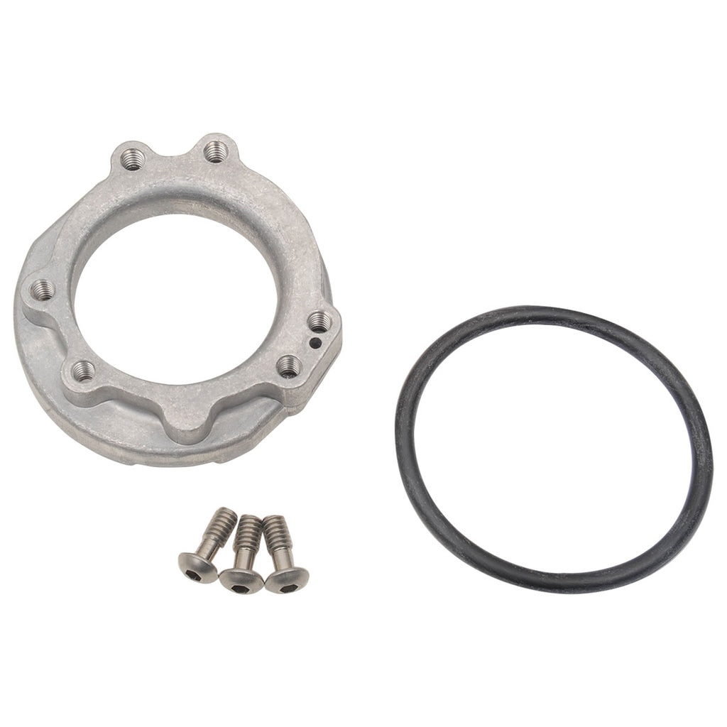 A Mikuni HSR to CV Air Cleaner Adapter HS42/001-K for HSR 42/45 Carbs gasket and ring by Biker&