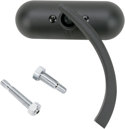 Arlen Ness Mini Oval Mirror -Black Right – TC Bros Arlen Ness Mini Oval Mirror -Black Right – TC Bros