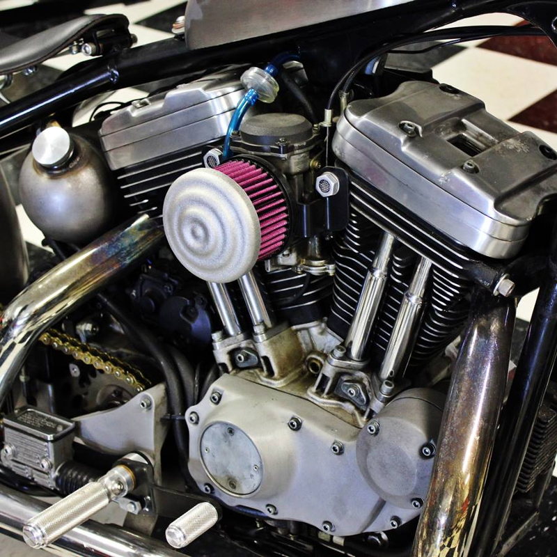 TC Bros. is a vintage style motorcycle brand known for its iconic TC Bros. Ripple Raw Air Cleaner S&S Super E & G Carbs design.