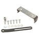 The TC Bros. Rigid Seat Mount Kit includes five bolts, five washers, one nut, and a slotted metal stripāideal for customizing Sportster hardtails. All TC Bros. components are shown neatly organized on a white background.