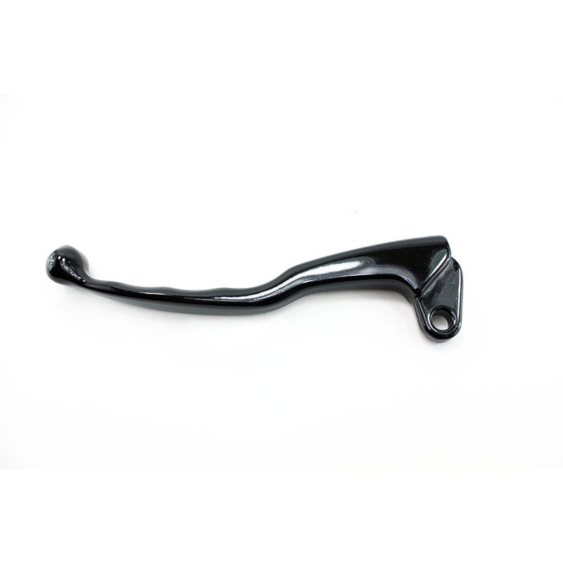 A black brake lever and Firepower Yamaha XS650 Clutch Lever (fits 78-83) on a white background.