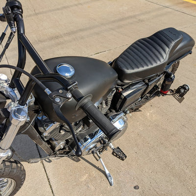 2019 Harley-Davidson Screamin' Eagle® in Chicago, Illinois features TC Bros. Tracker Seat Pleated for Harley Davidson Sportster models with high density molded foam padding.