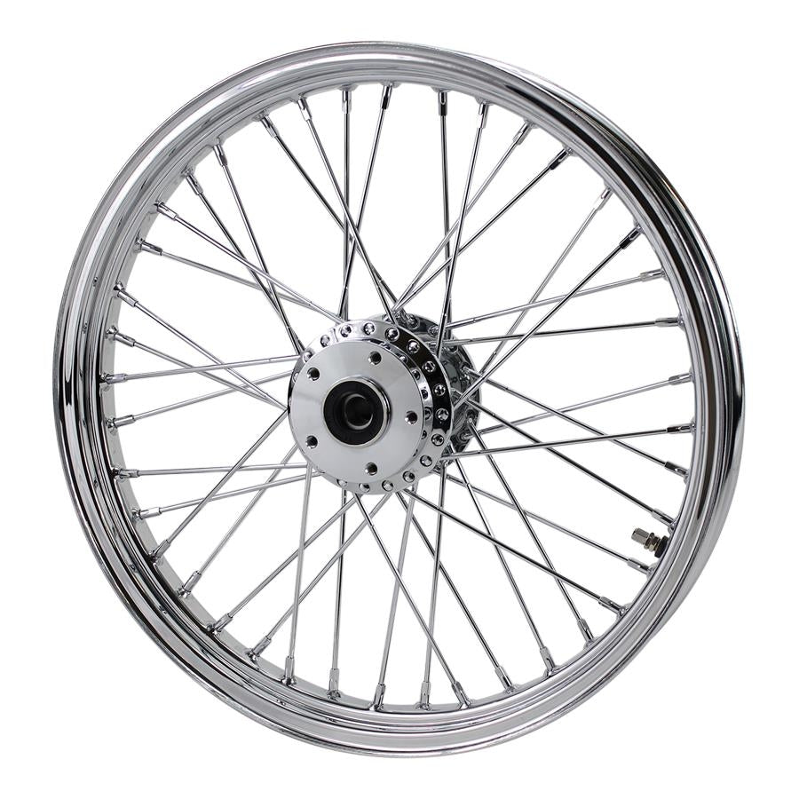 Chrome Rear Scrambler Wheel 40 Spoke 18