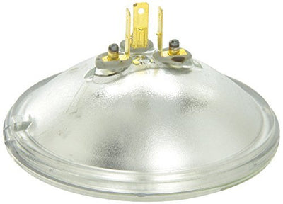A Wagner motorcycle headlight bulb with a halogen upgrade on a white background.