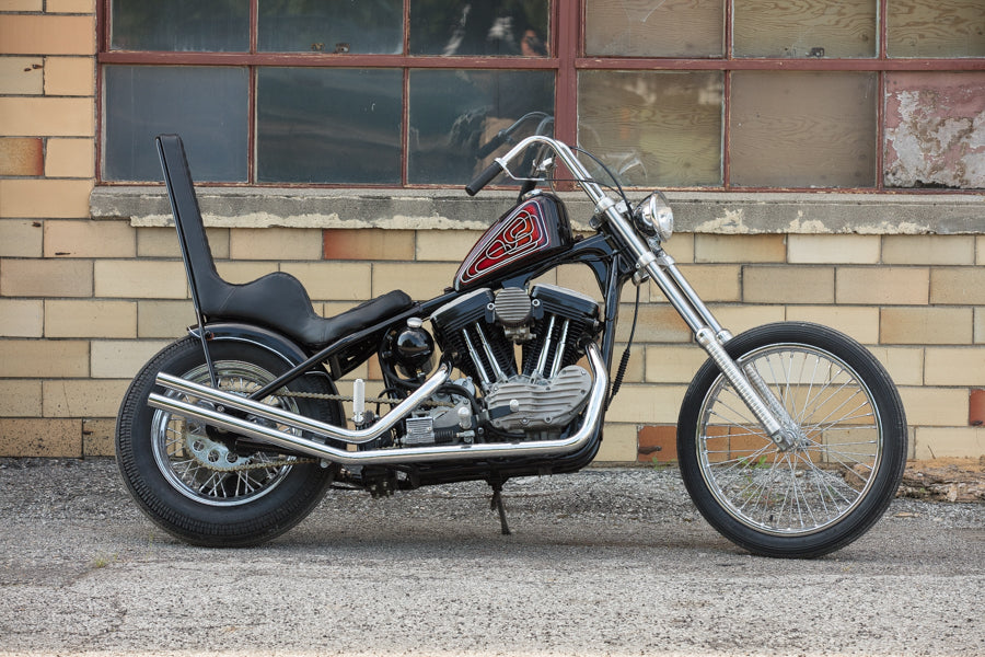 Old School Sportster Image - Links To Build Detail