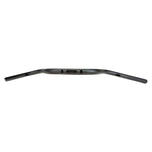 A black ODI 1-1/8" V-Twin Tapered Moto Bars handlebar on a white background showcasing Moto Bars.