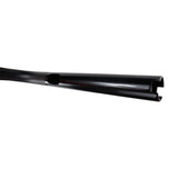 A black ODI 1" V-Twin Moto Bars - Black - TBW handlebar on a white background.