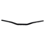 A black ODI 1-1/8" V-Twin Tapered Tracker Bars handlebar on a white background showcases the strength of the V-Twin engine.