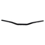 A black ODI 1-1/8" V-Twin Tapered Tracker Bars handlebar on a white background showcases the strength of the V-Twin engine.