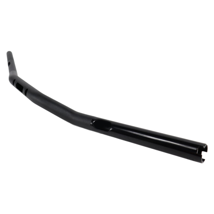 A black ODI 1-1/8" V-Twin bumper bar for a white background.