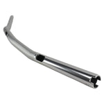 A silver ODI V-Twin Tracker handlebar on a white background.