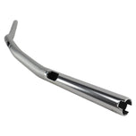 A silver ODI V-Twin Tracker handlebar on a white background.