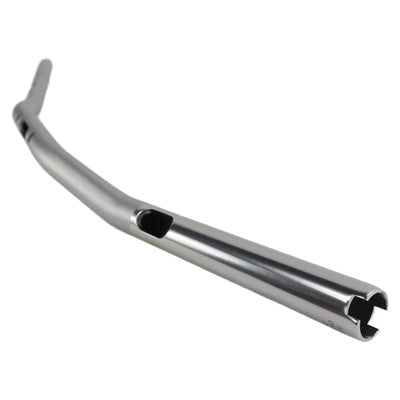 A ODI 1" V-Twin Tracker Bars - Silver - TBW for a motorcycle.