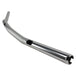 A silver ODI V-Twin Tracker handlebar on a white background.