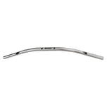 A silver ODI V-Twin Tracker handlebar on a white background.