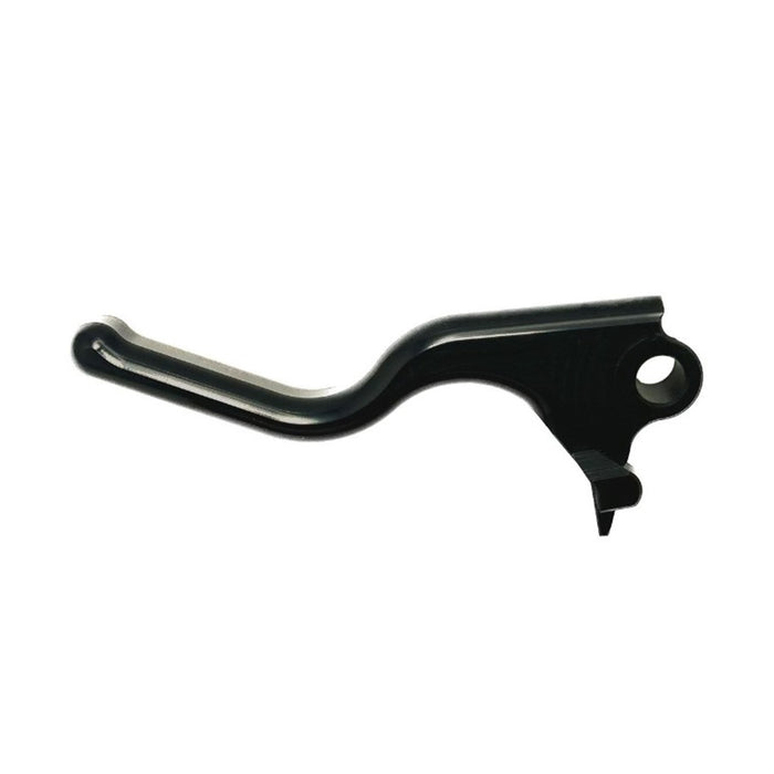 An Elite Mototech HD FXR Front Brake Lever black on a white background.