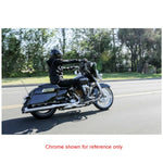 A black Burly Bagger Ape Hanger handlebar on a white background.