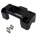 Three metal Digital Gauge Top Clamps for TC Bros. Pro Series Truss Risers in silver, black, and gold are shown with four screws on a white background. Ideal as replacements for Harley Davidson or Pro Series gauge setups. Brand: TC Bros.