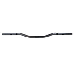 Three black TC Bros. 1" Tracker Handlebars for 2024-up Harley-Davidson Touring and Softail are shown horizontally against a white background with bold black text.