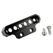 Two cylindrical motorcycle tachometer bezels from TC Bros., including the Pro Series 4 inch Gauge Relocation Bezel for Harley Davidson, in black and silver finishes with similar gauge faces featuring numbers and a red needle.