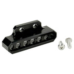 Two cylindrical motorcycle tachometer bezels from TC Bros., including the Pro Series 4 inch Gauge Relocation Bezel for Harley Davidson, in black and silver finishes with similar gauge faces featuring numbers and a red needle.