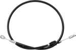 A Drag Specialties Upper Clutch Cable for 2018-up Harley-Davidson Softail and Touring models is shown on a white background.