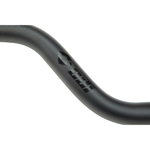 The ODI Podium V-Twin 1" Moto Handlebar for Harley-Davidson Throttle-By-Wire motorcycles is shown in black with a slight upward and backward curve, set against a white background.