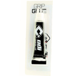 A tube of ODI Grip Glue, packaged in clear plastic and displaying ODI’s distinctive black and white branding, is the perfect adhesive for fast and secure handlebar grip installation.