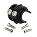 LC Fabrications Gen 2 Clamshell Panels With Integrated Microswitches for 1982-2013 Harley-Davidson, shown with hex screws—perfect for custom switch housings or blanking plates.