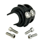LC Fabrications Gen 2 Clamshell Panels With Integrated Microswitches for 1982-2013 Harley-Davidson, shown with hex screws—perfect for custom switch housings or blanking plates.