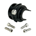 LC Fabrications Gen 2 Clamshell Panels With Integrated Microswitches for 1982-2013 Harley-Davidson, shown with hex screws—perfect for custom switch housings or blanking plates.