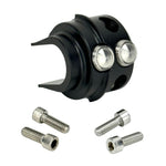 LC Fabrications Gen 2 Clamshell Panels With Integrated Microswitches for 1982-2013 Harley-Davidson, shown with hex screws—perfect for custom switch housings or blanking plates.